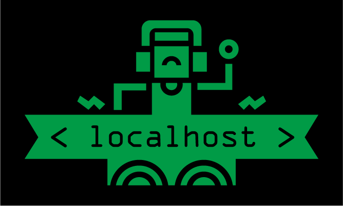 dj localhost logo